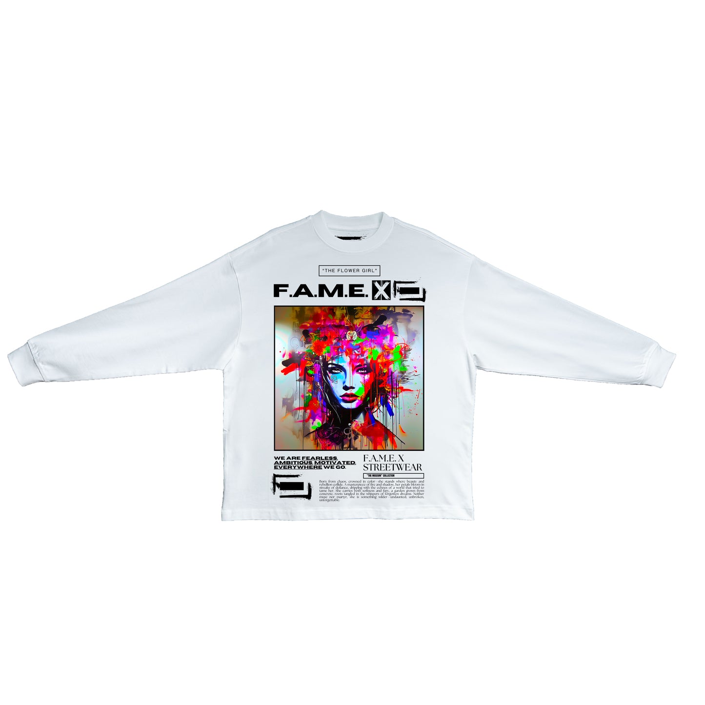 The Flower Girl - Long Sleeve Tee