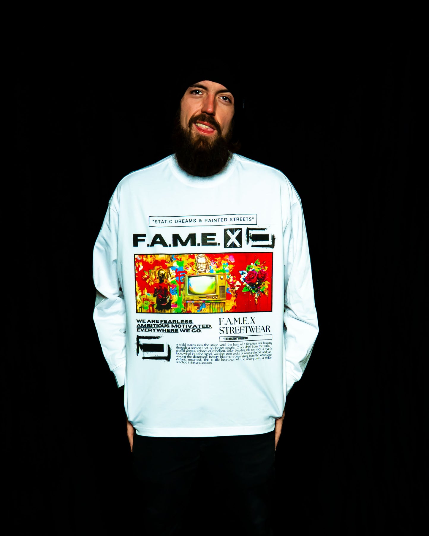 Static Dreams - Long Sleeve Tee