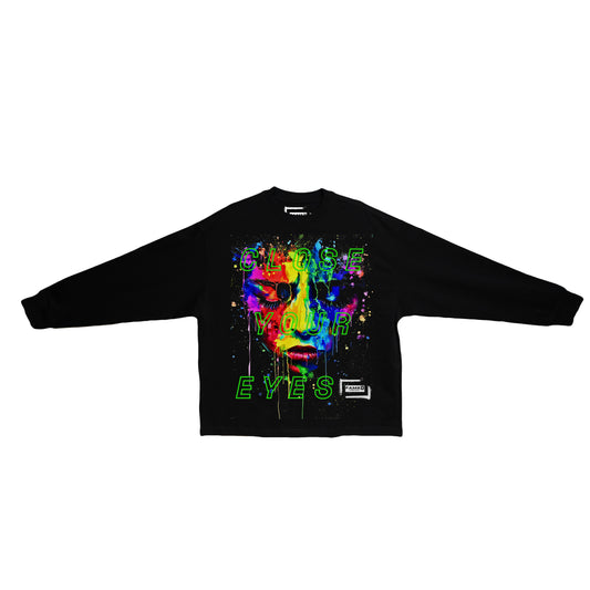 Close Your Eyes - Long Sleeve Tee