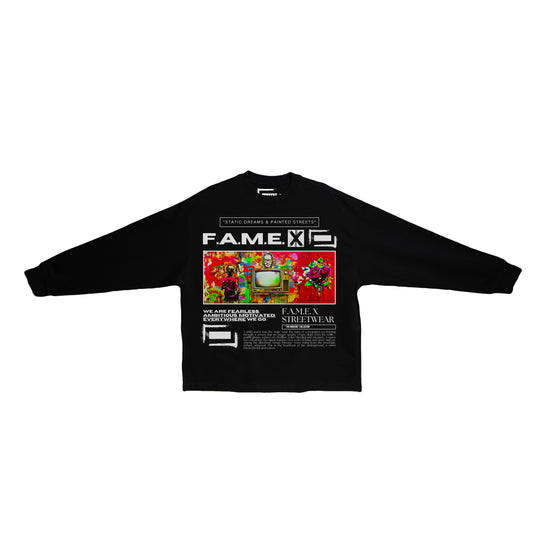 Static Dreams - Long Sleeve Tee