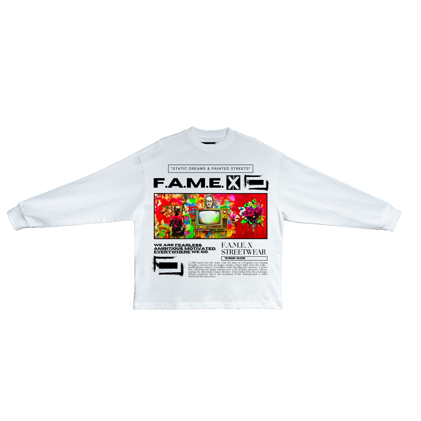 Static Dreams - Long Sleeve Tee