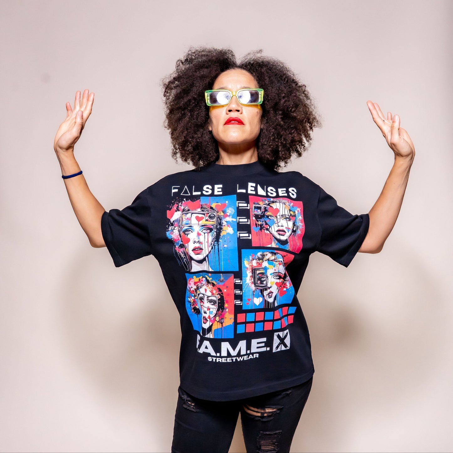 False Lenses - Short Sleeve Tee