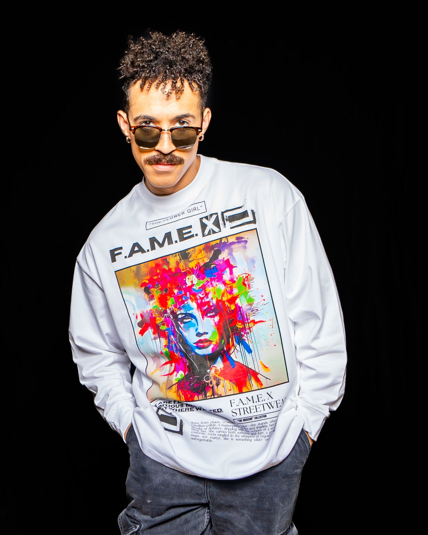 The Flower Girl - Long Sleeve Tee