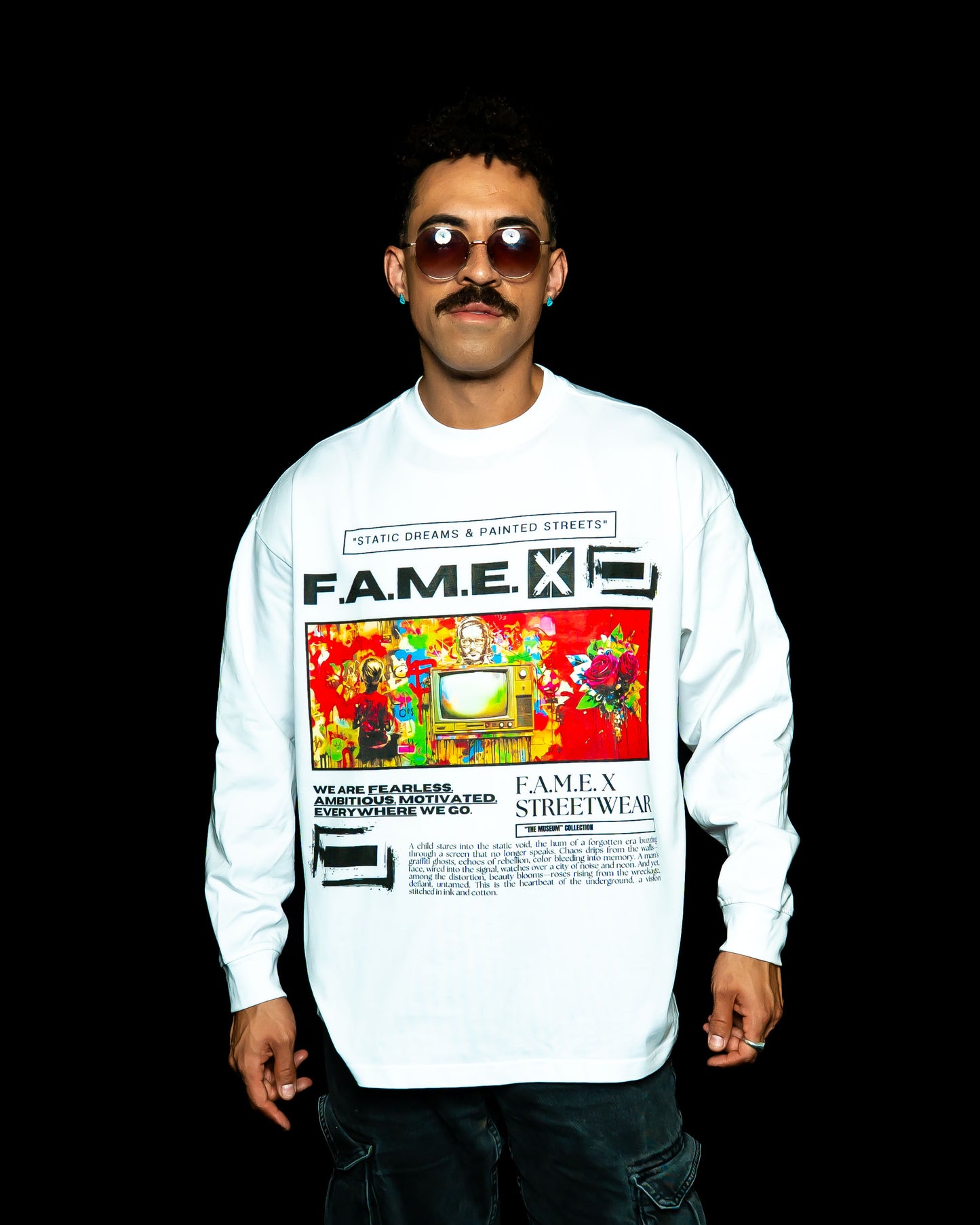 Static Dreams - Long Sleeve Tee