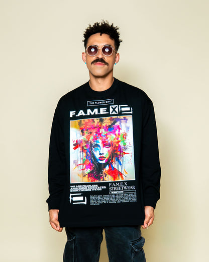 The Flower Girl - Long Sleeve Tee