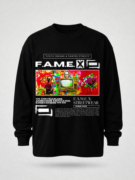 Static Dreams - Long Sleeve Tee